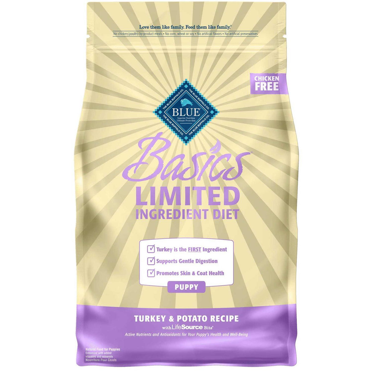 Turkey & Potato Recipe Puppy Dry Dog Food K98138
