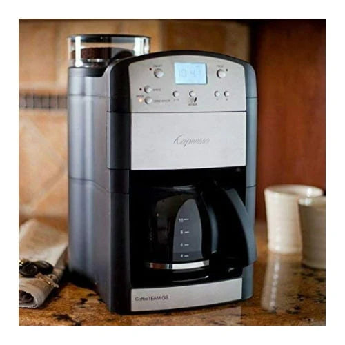 Black Coffee Maker with Conical Burr Grinder X2989