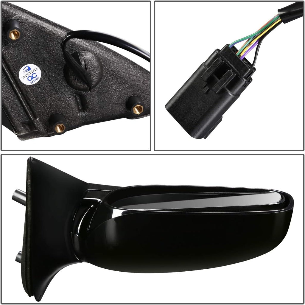Powered Heated Passenger Side View Door Mirror K714