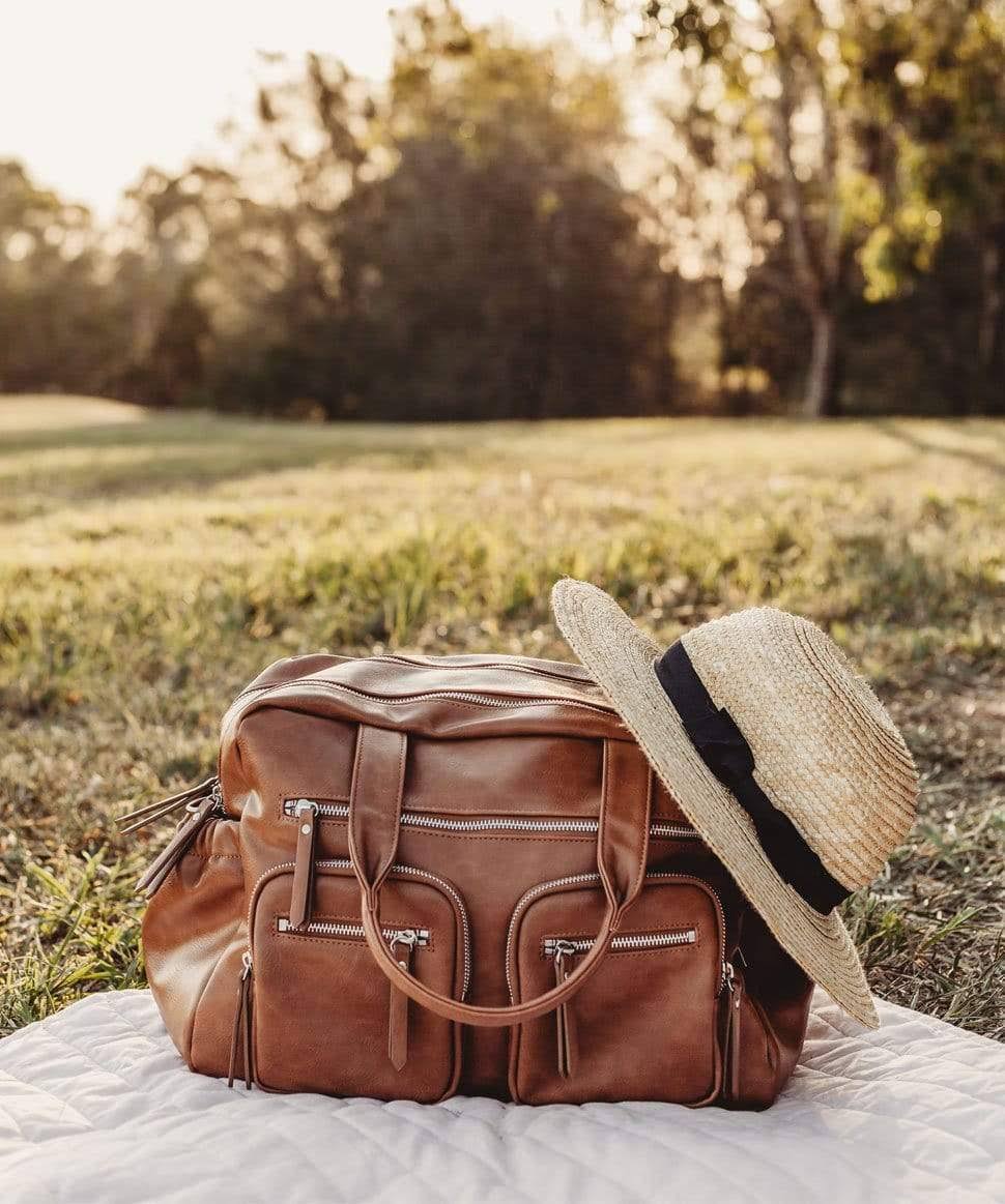 Faux Leather Nappy Bag W217