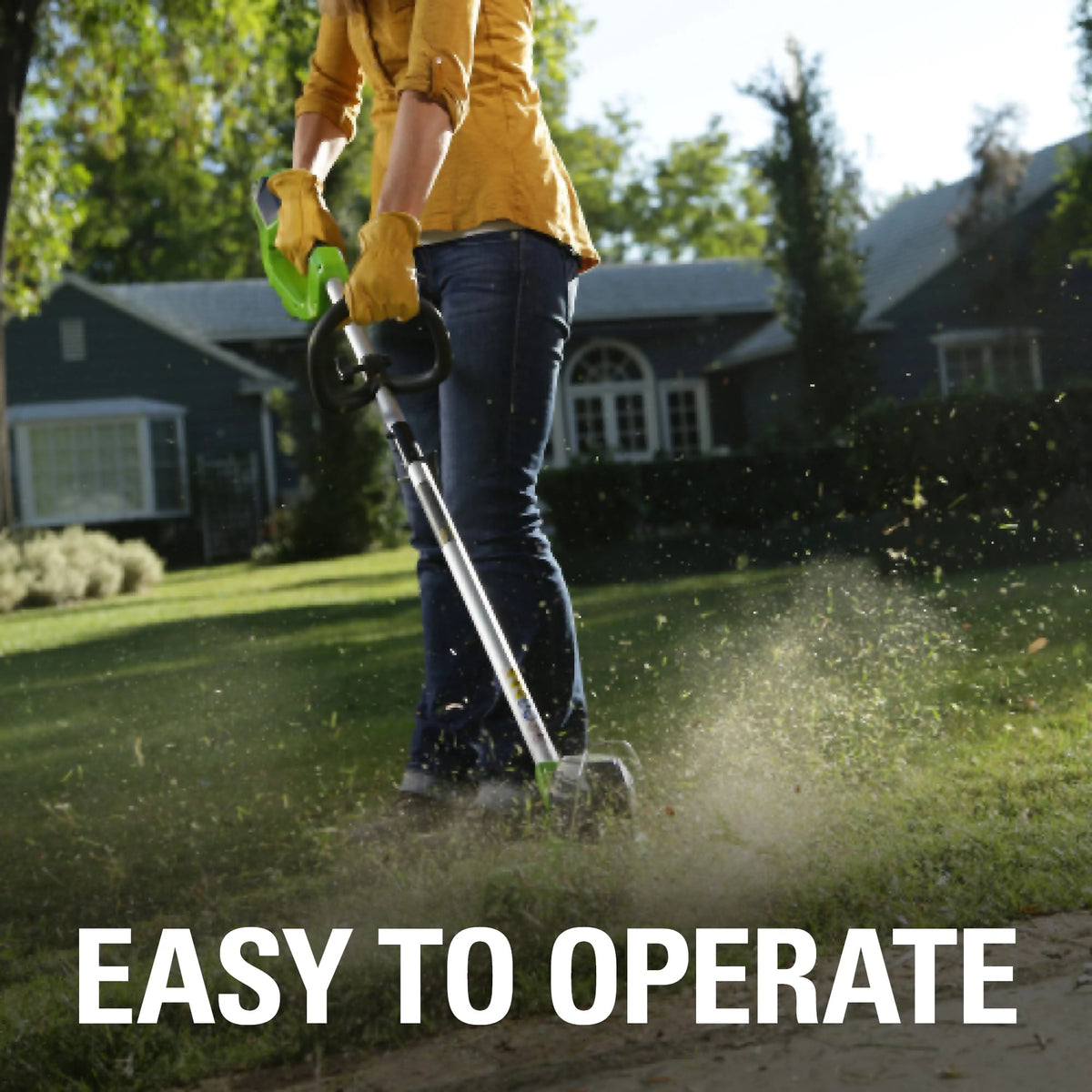 40V 12 String Trimmer with Battery & Charger T473178