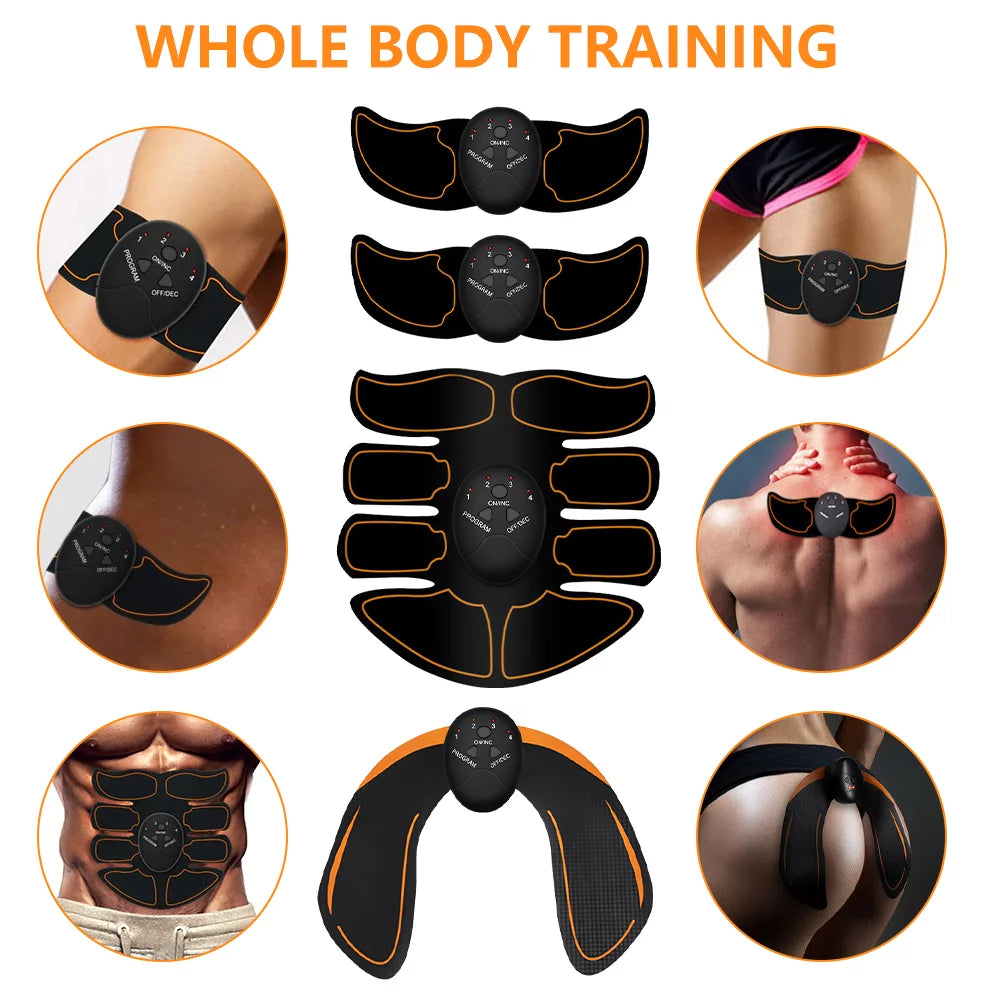 Abdominal Muscle Stimulator EMS Abs Trainer T37362