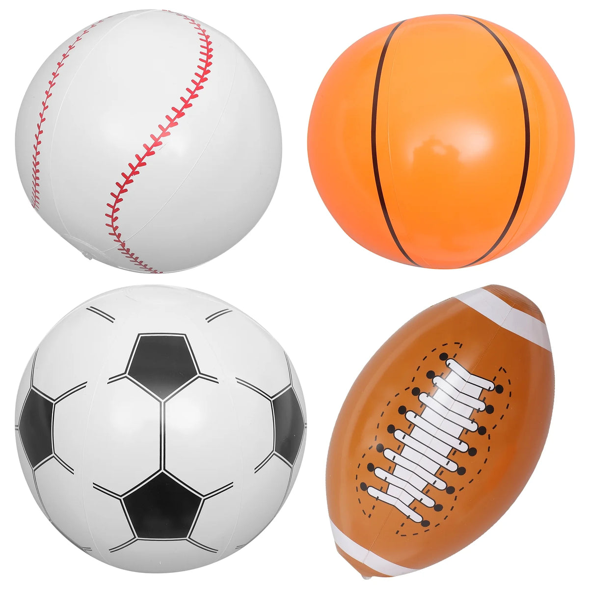 20 Pcs Inflatable Beach Ball Pvc Sports Toys A7269