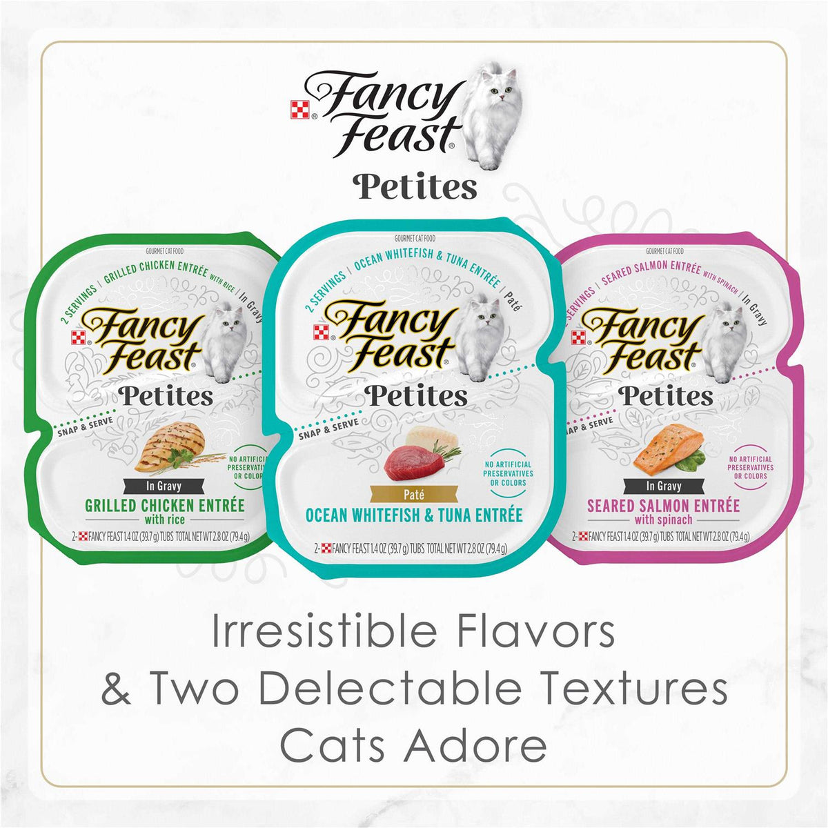 Ocean Whitefish Entree in Gravy Wet Cat Food J1014