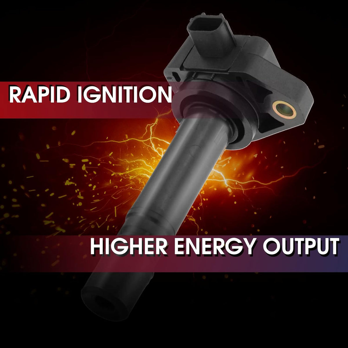 Set of 4 Ignition Coils for Honda Civic I4 1.8L F17216