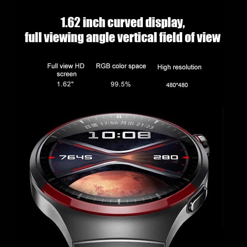Smart Watch with Heart Rate Monitor Black T475