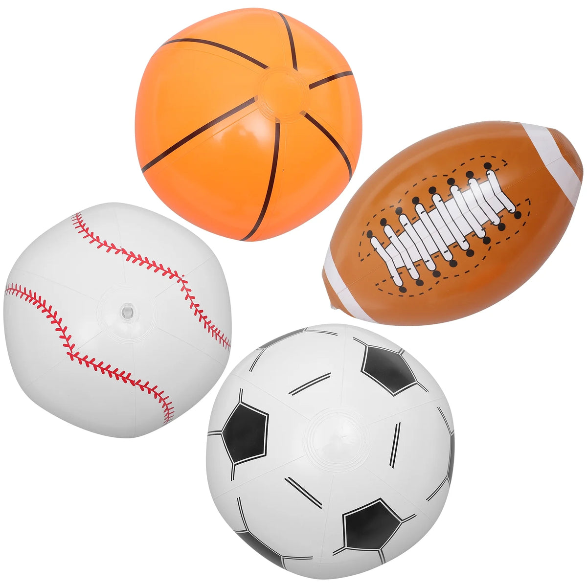 20 Pcs Inflatable Beach Ball Pvc Sports Toys A7269
