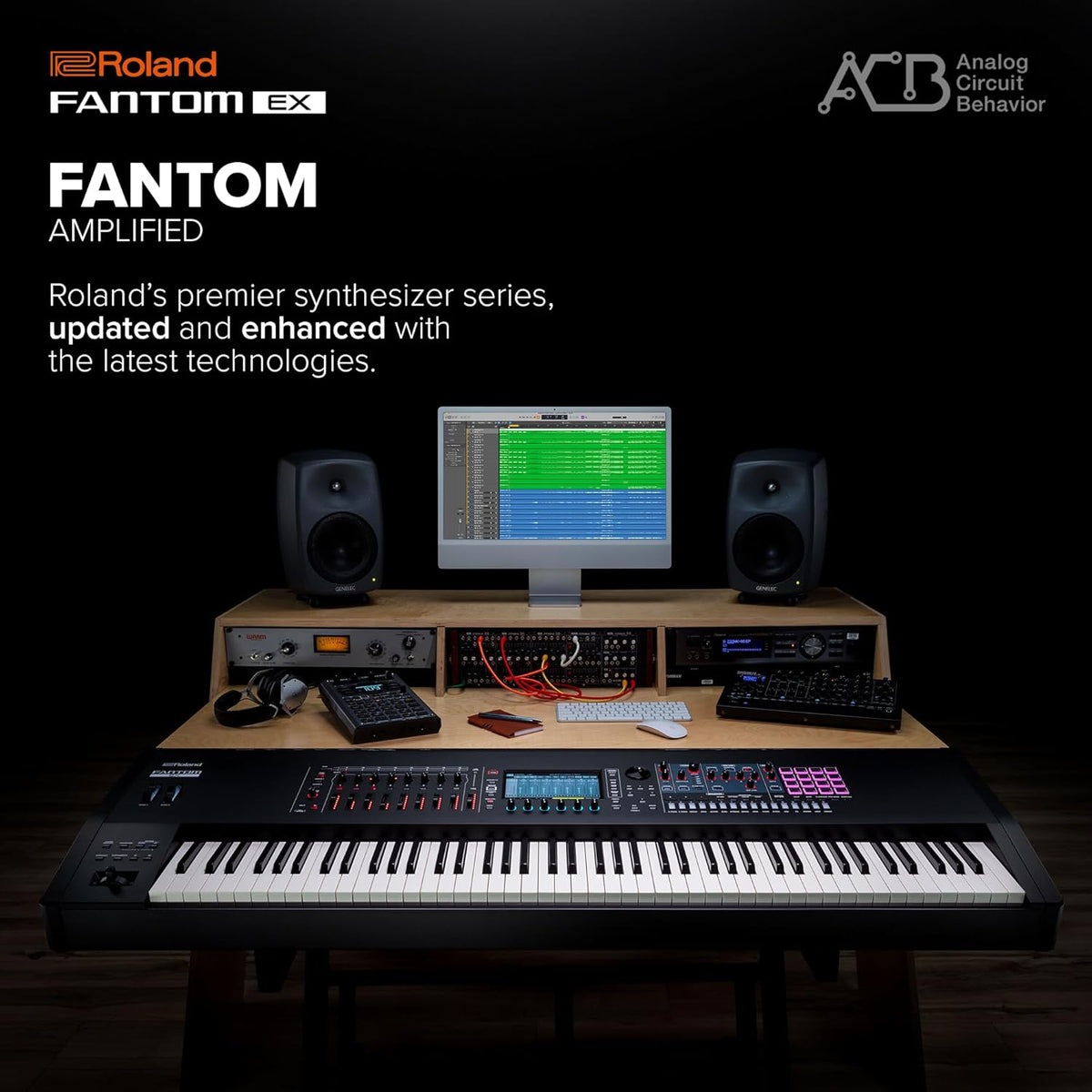 61-Key Synthesizer with 7000 Onboard Sounds K756