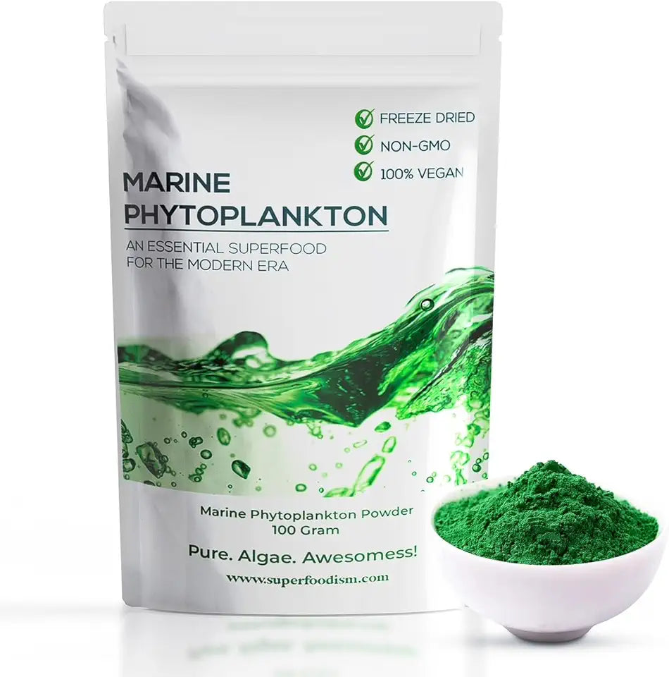 Marine Phytoplankton Supplement Rich in Omega-3 100 Grams C39473