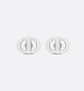 Navy Stud Earrings L311286