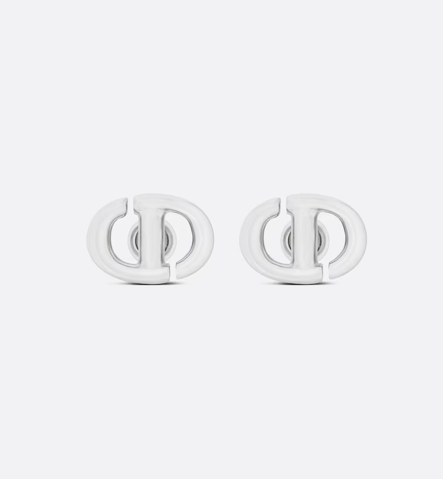 Navy Stud Earrings L311286