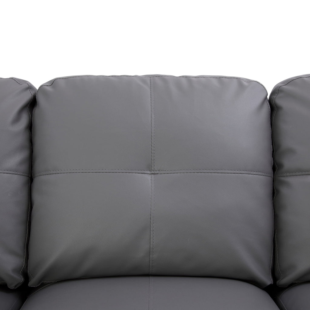 L-Shaped 3-Piece Sectional Sofa Couch H40224