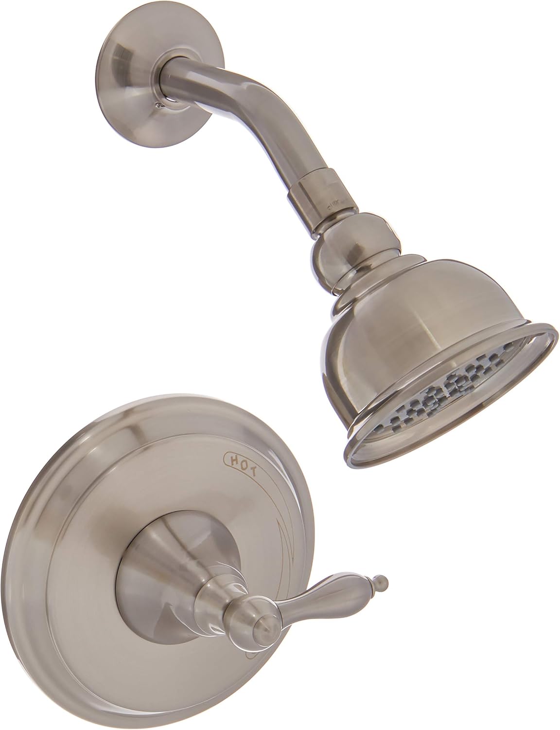 Brushed Nickel Single Handle Shower Trim Kit V615