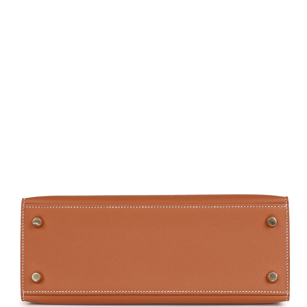 Gold Epsom Leather Handbag A855