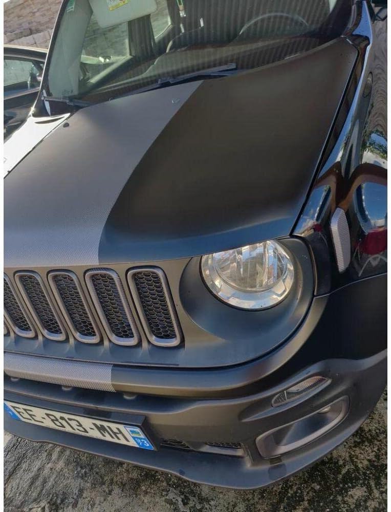Anthracite Carbon Fiber Vinyl Wrap V15395