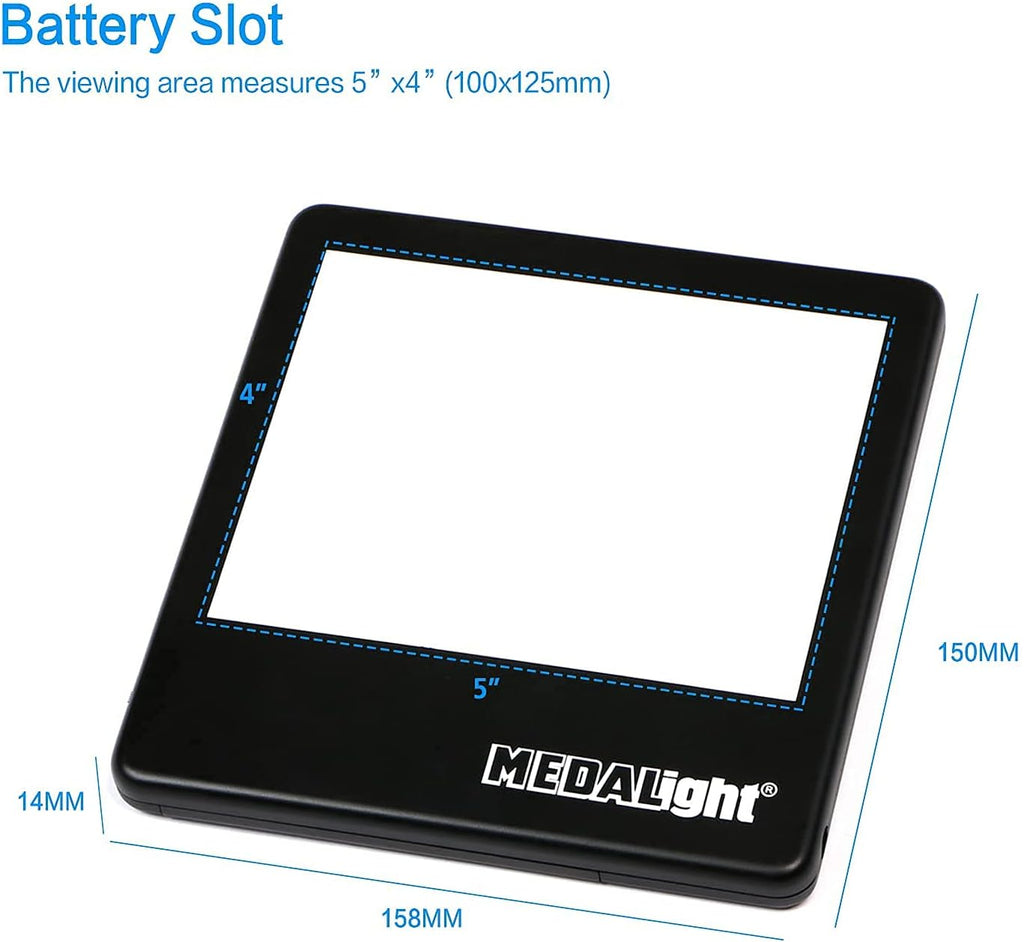 5 x 4 Inches Ultra-Thin LED Light Panel Pack of 2 C175202