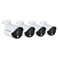 1080p Wired Cameras with Built-in Spotlights 4-Pack U281074