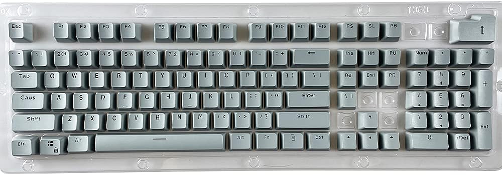 Full 104 PBT Keycaps Set OEM Profile with Keycap Puller (Purple) N10167