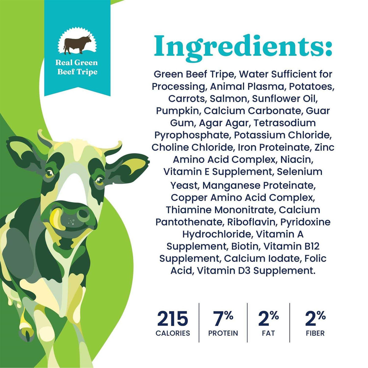 Solid Gold Green Cow Tripe Beef Free Dog Food A840059