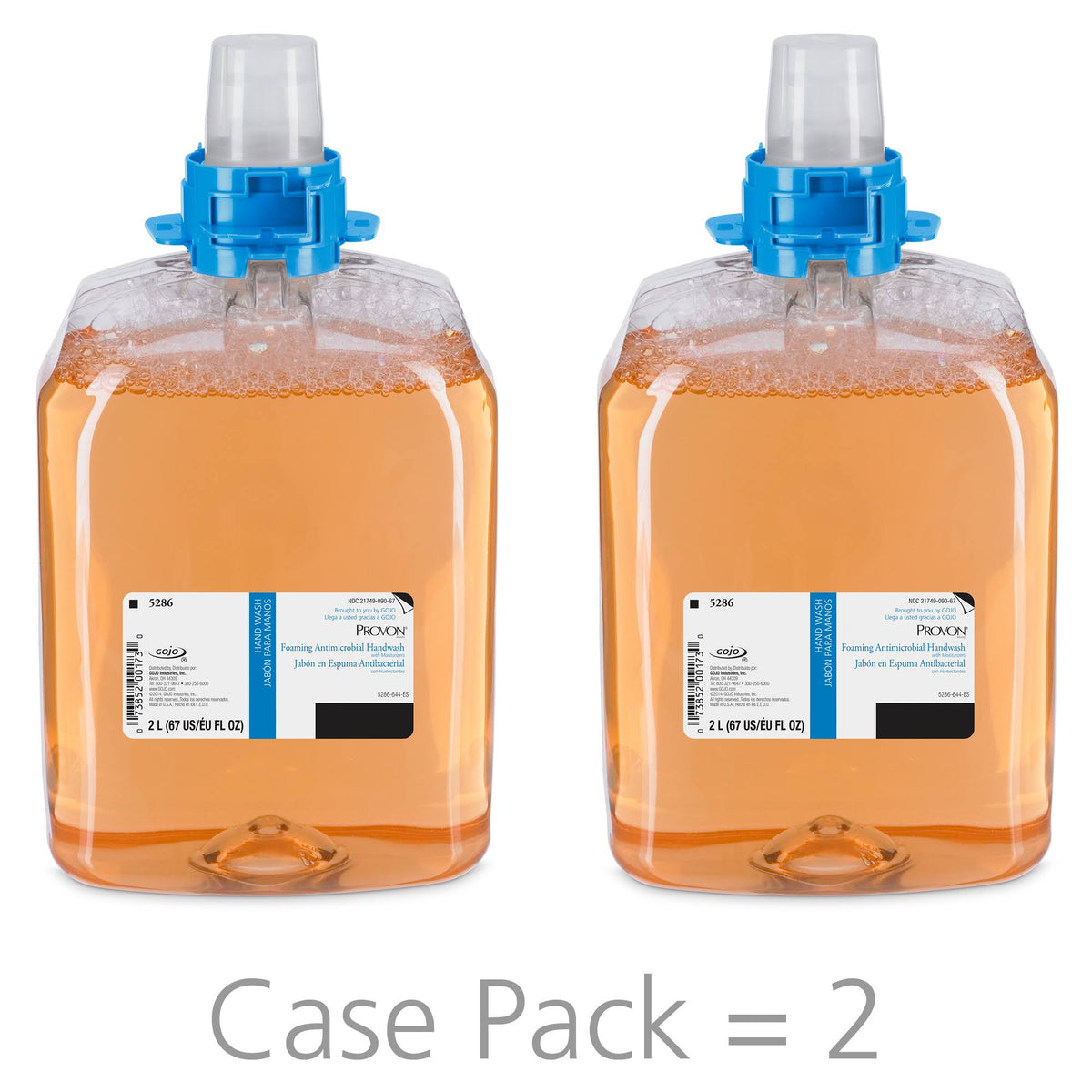 Foaming Antimicrobial Handwash 2000 mL 2/Case T380