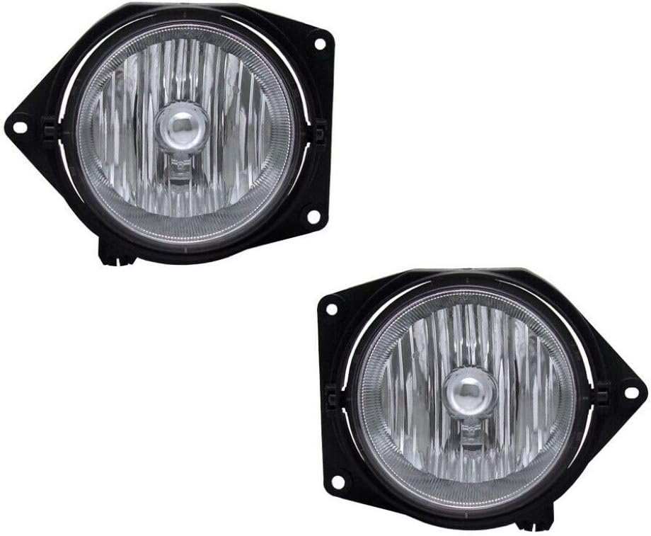Pair Fog Lights for 2006 Hummer H3, Pack of 2 G5843