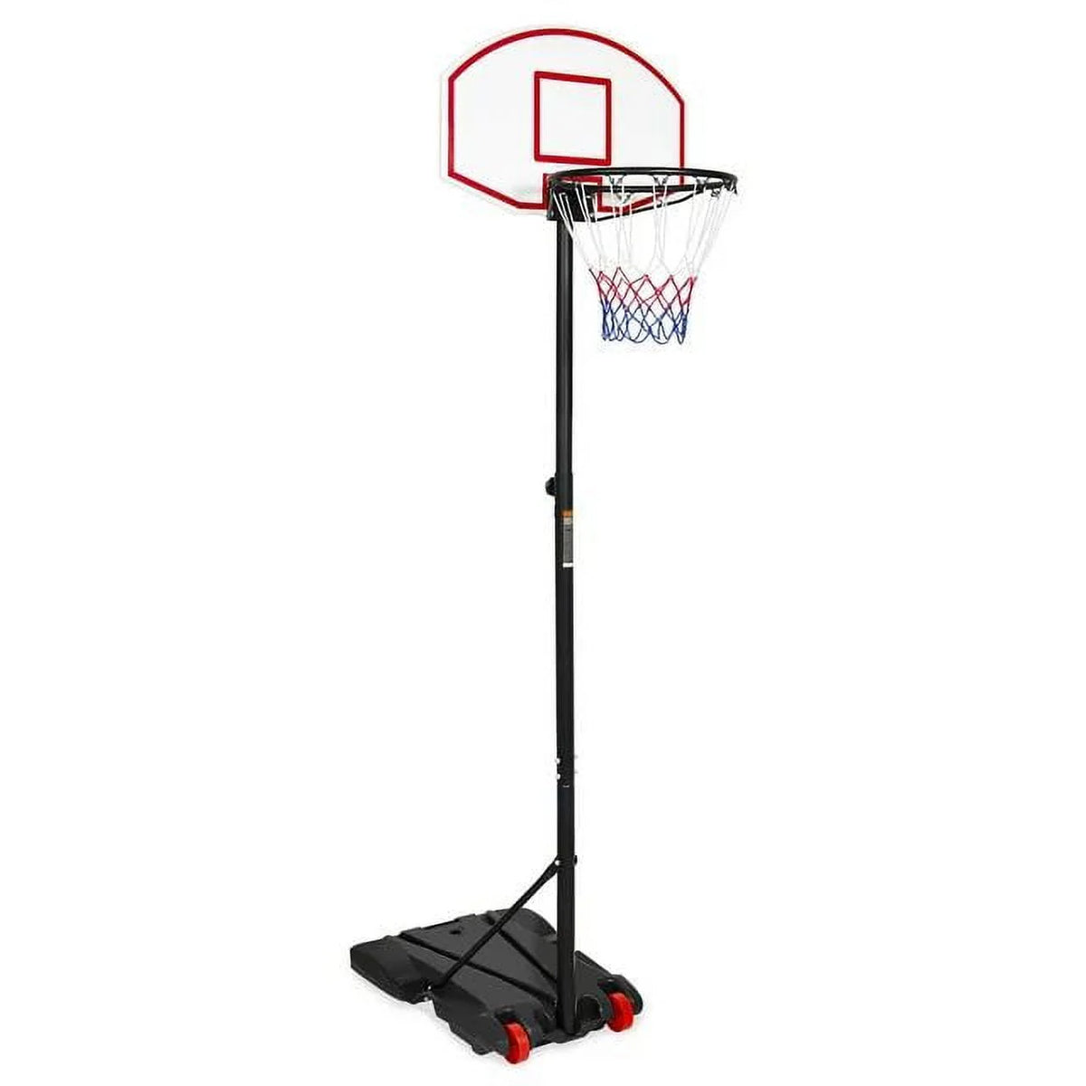 Portable Height-Adjustable Basketball Hoop with Wheels G227131