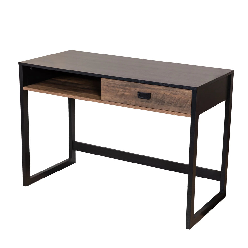 Contemporary Studio Workstation Desk with Drawer B491