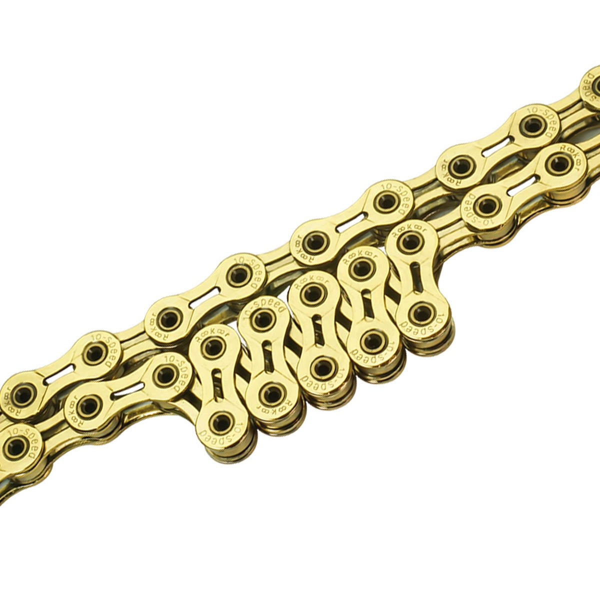 Yellow 116 Links Bicycle Chain T806