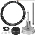 Boat Steering Control Cable 16 Feet Mechanical Rotary Steering Kit M5560