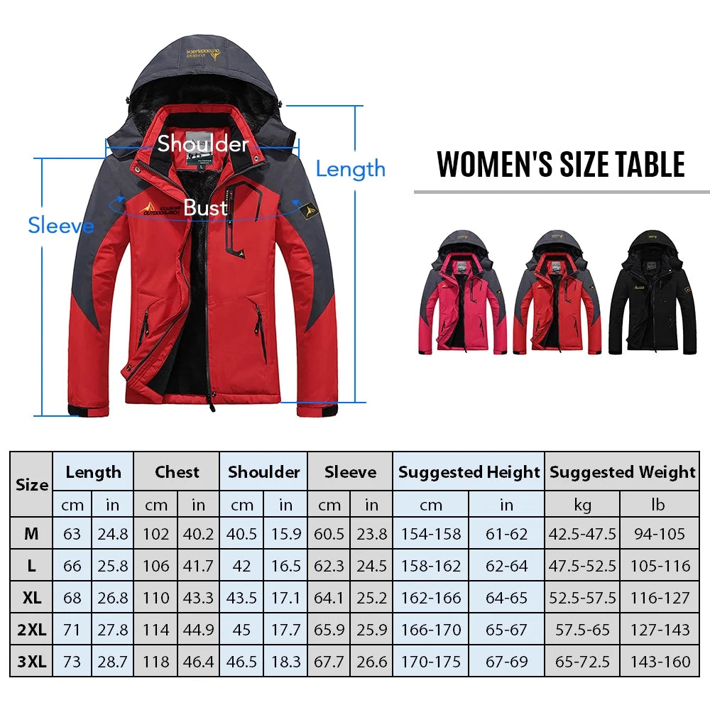 Waterproof Shell Ski Jacket Y7810