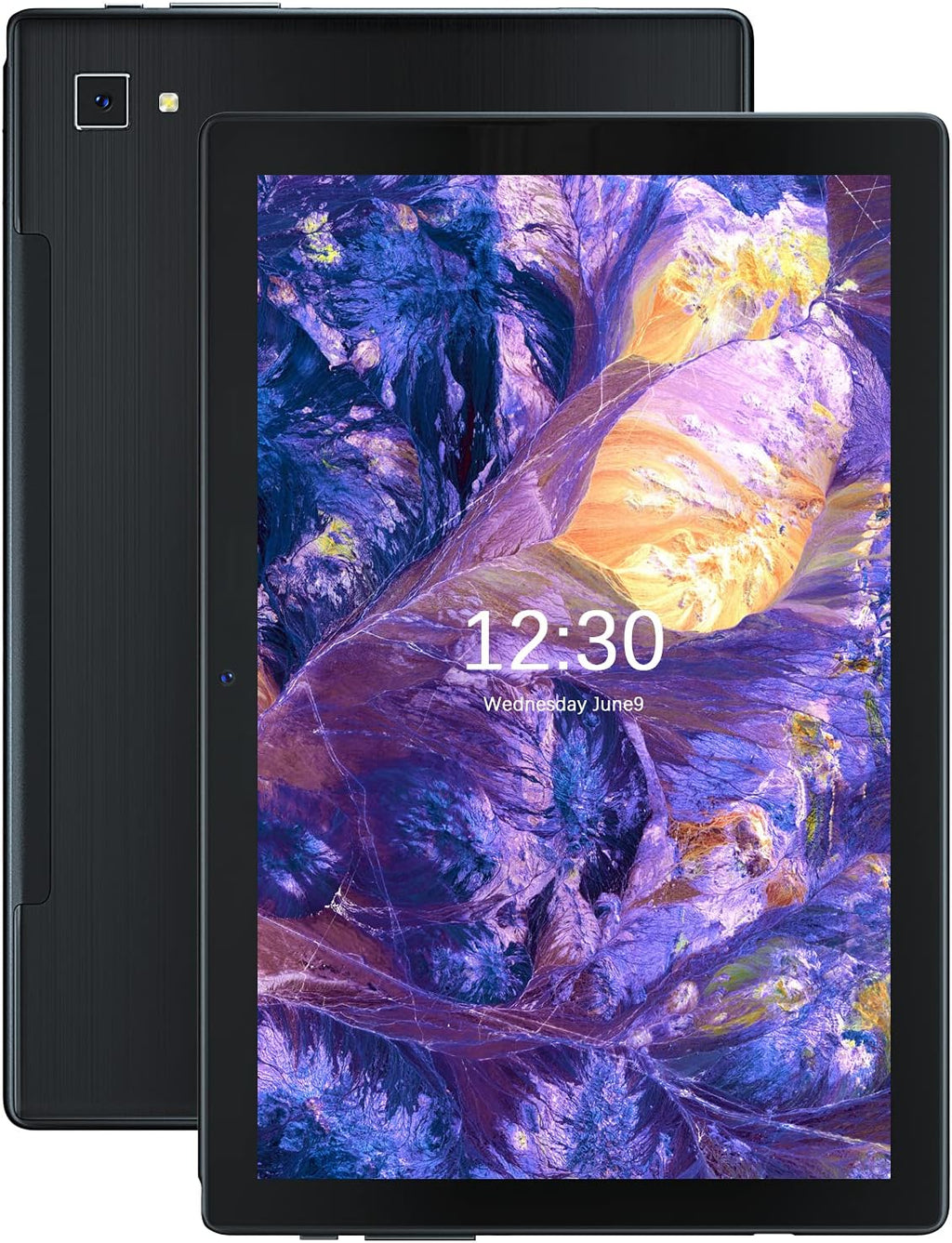 Black 10 inch Tablet 2GB RAM 32GB ROM 5G WiFi IPS HD Display 13MP Camera Bluetooth 5.0 Pack of 2 U50799
