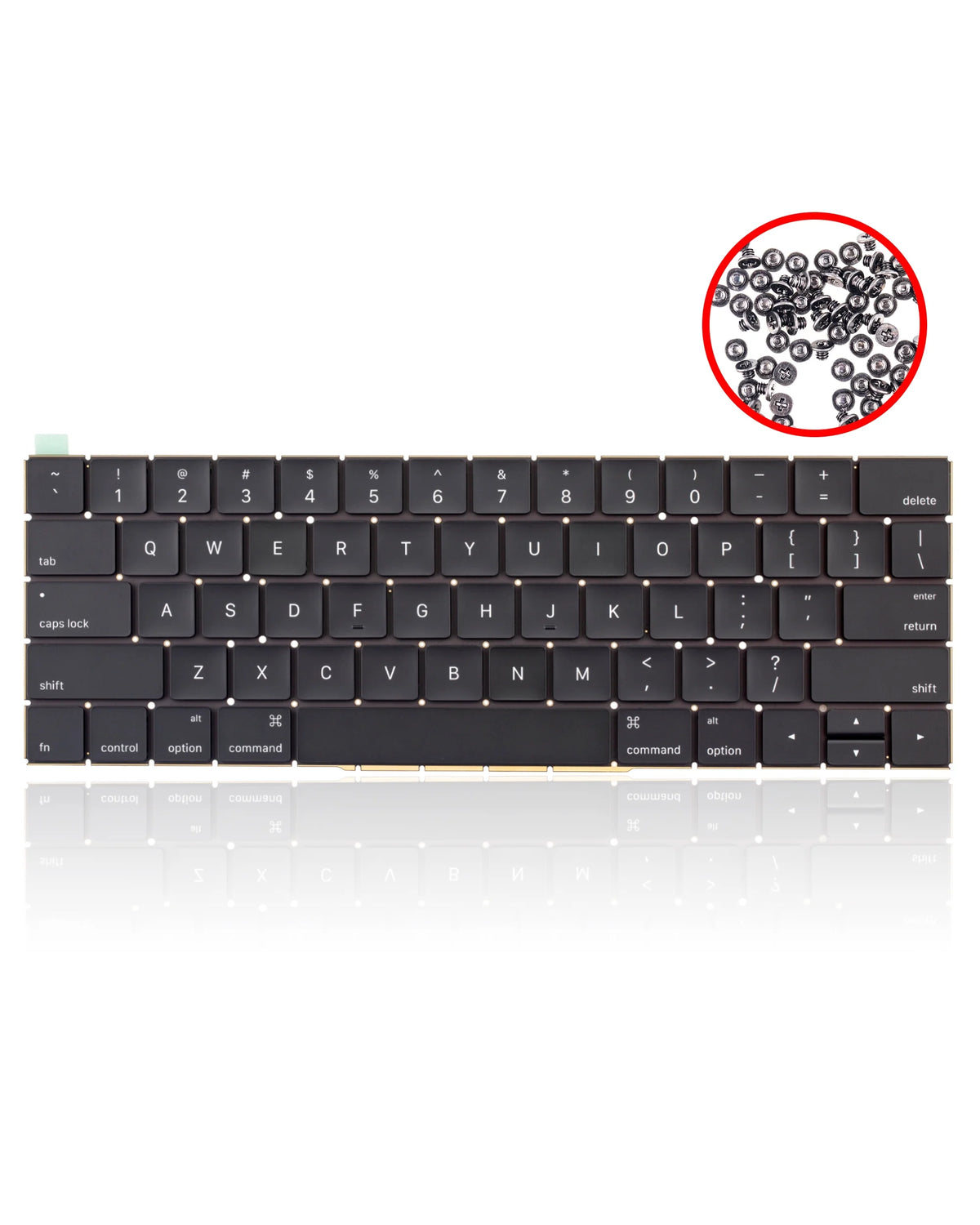 Replacement Keyboard with Backlight and Screws for MacBook Pro 13" / 15" with Touch Bar X58949