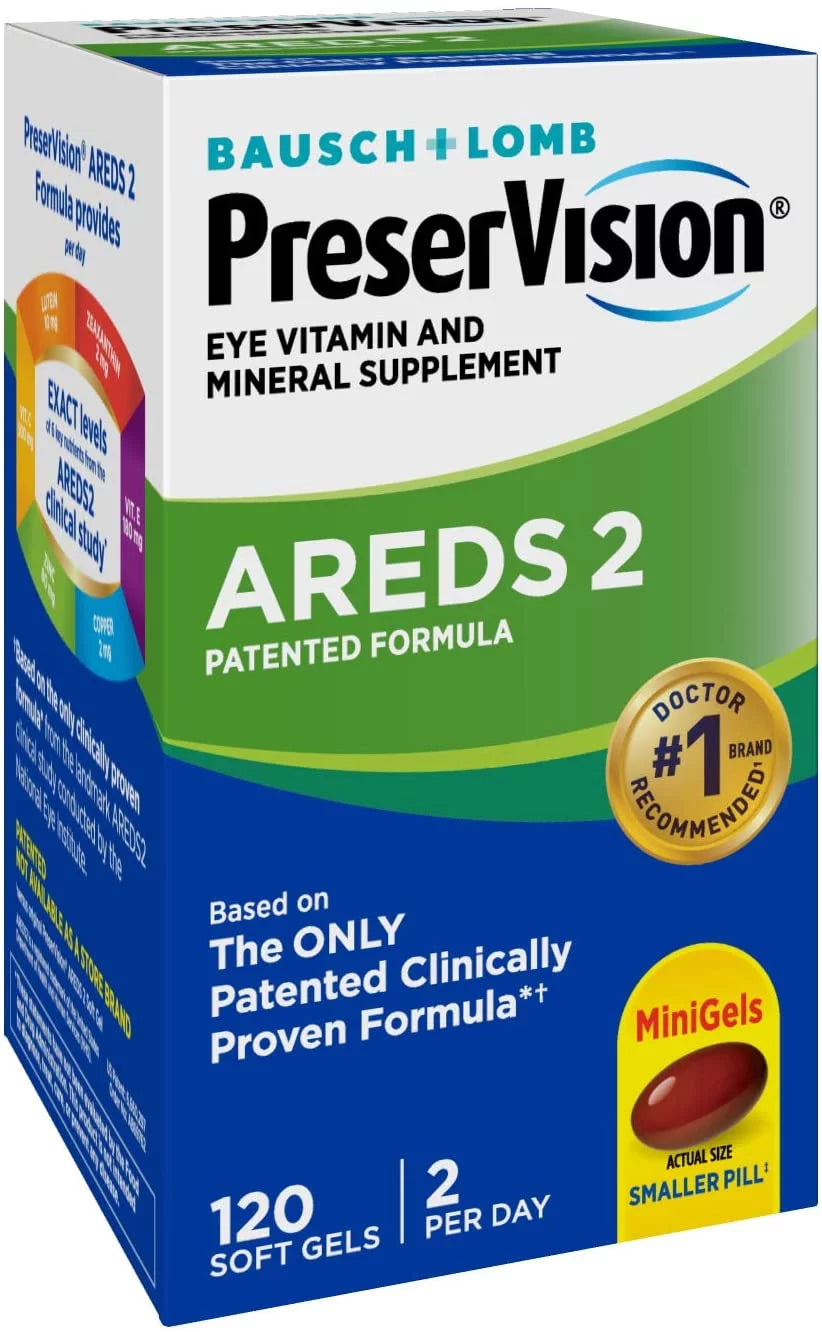 120 Count Soft Gels Vitamin & Mineral Supplement E76466