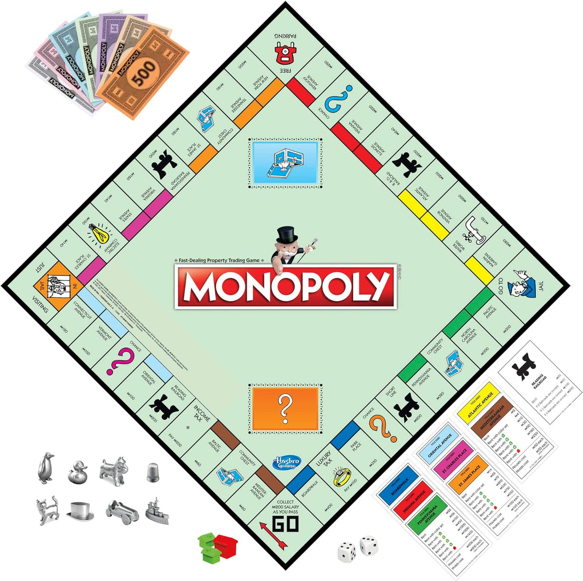 Board Game for 2 to 6 Players, includes 8 Tokens W144102
