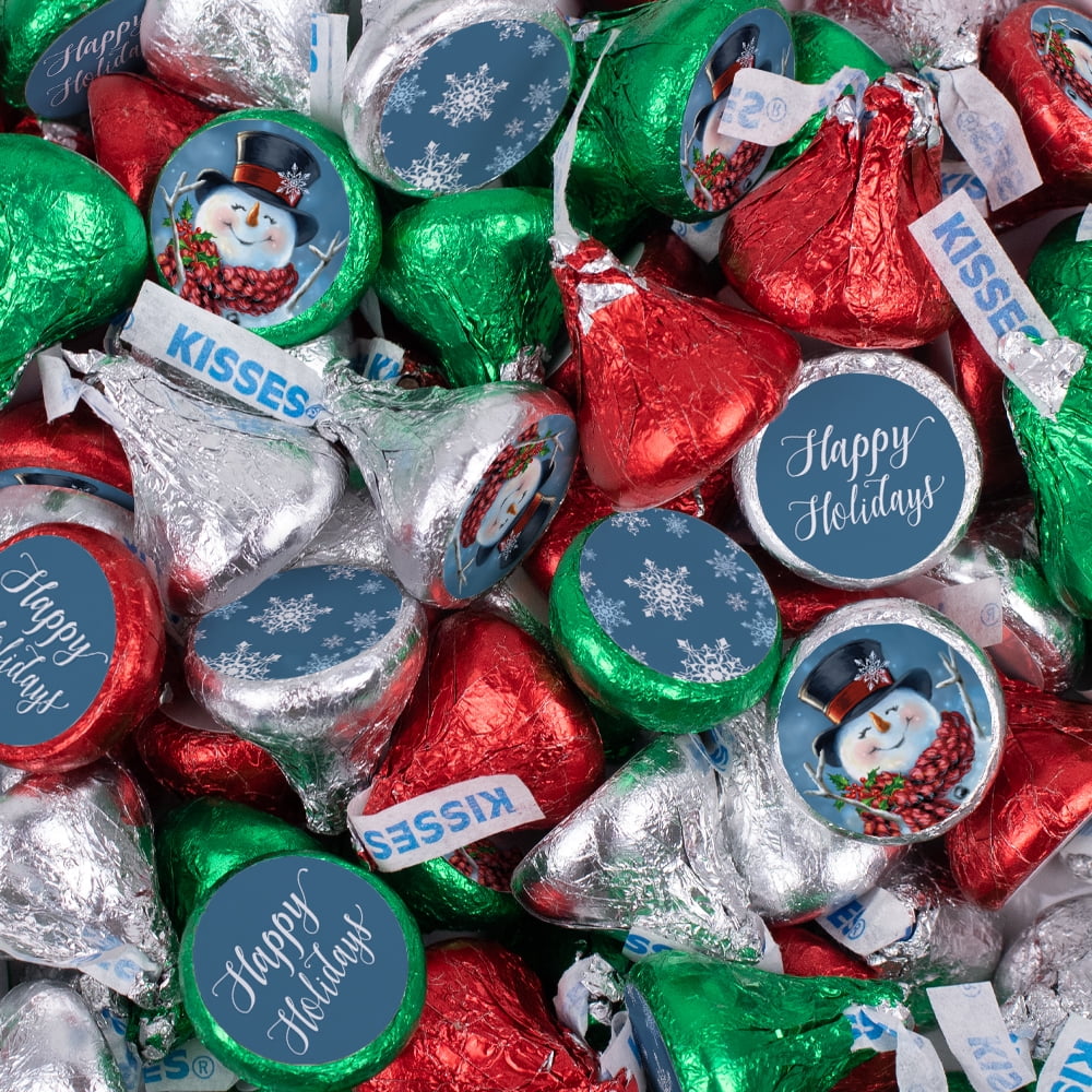 200 Pcs Christmas Candy Party Favor Kisses Chocolate (2 lb) D489