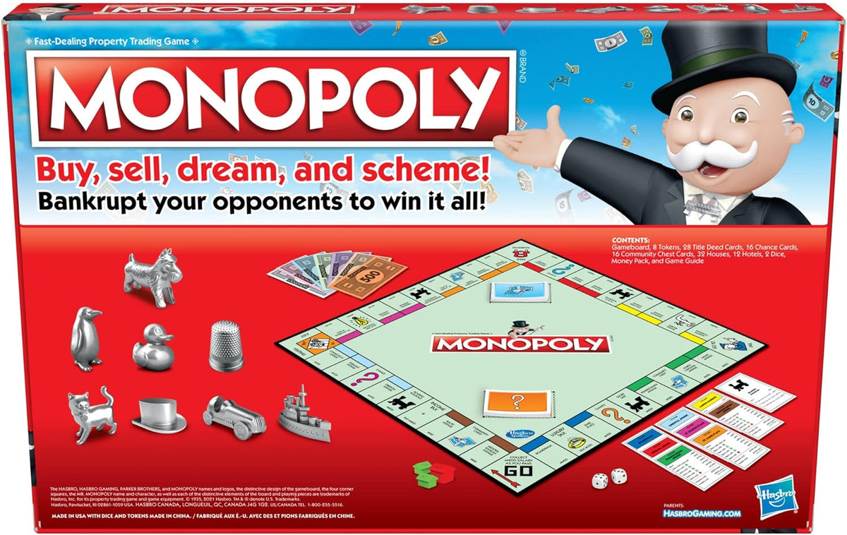 Board Game for 2 to 6 Players, includes 8 Tokens W144102