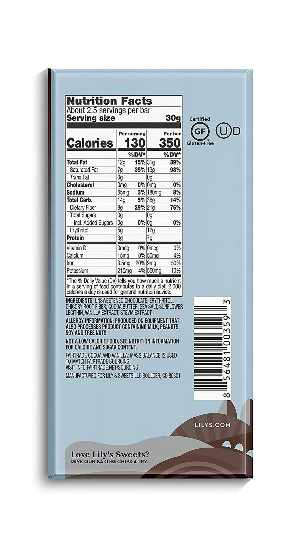 70% Dark Chocolate Bar Sampler, 2.8 ounce 4-Pack E730