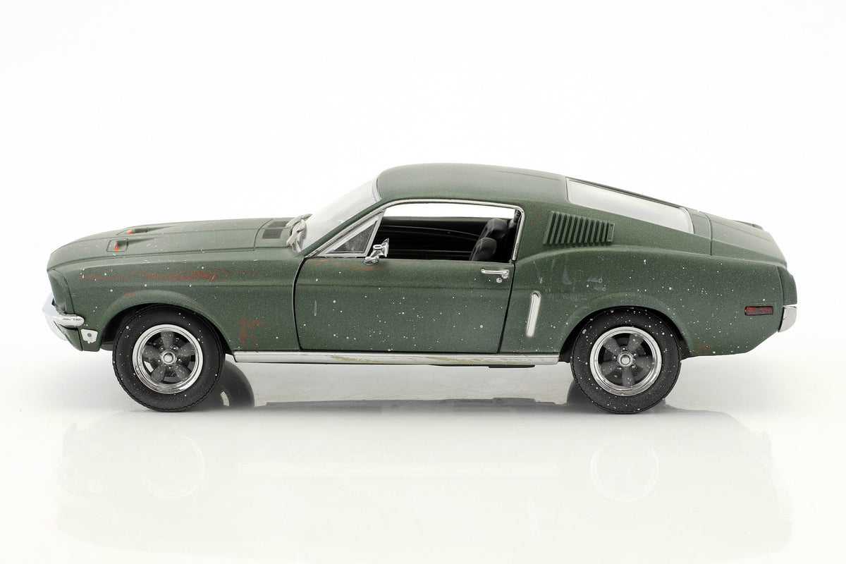 1/24 Diecast 1968 Ford Mustang GT Fastback Green B58671