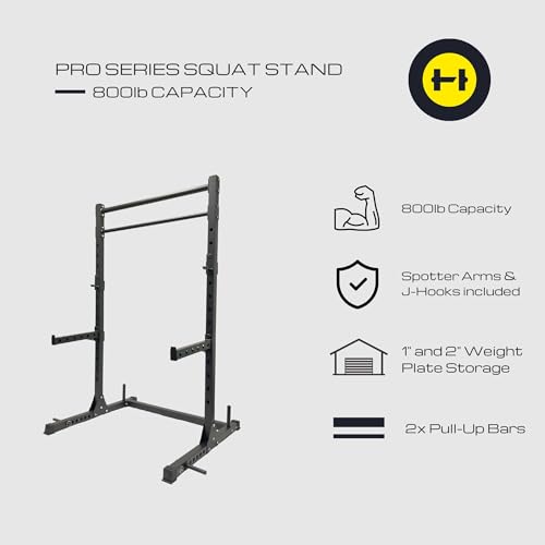 Adjustable Power Cage Weight Rack with 2 Pull Up Bars N871700