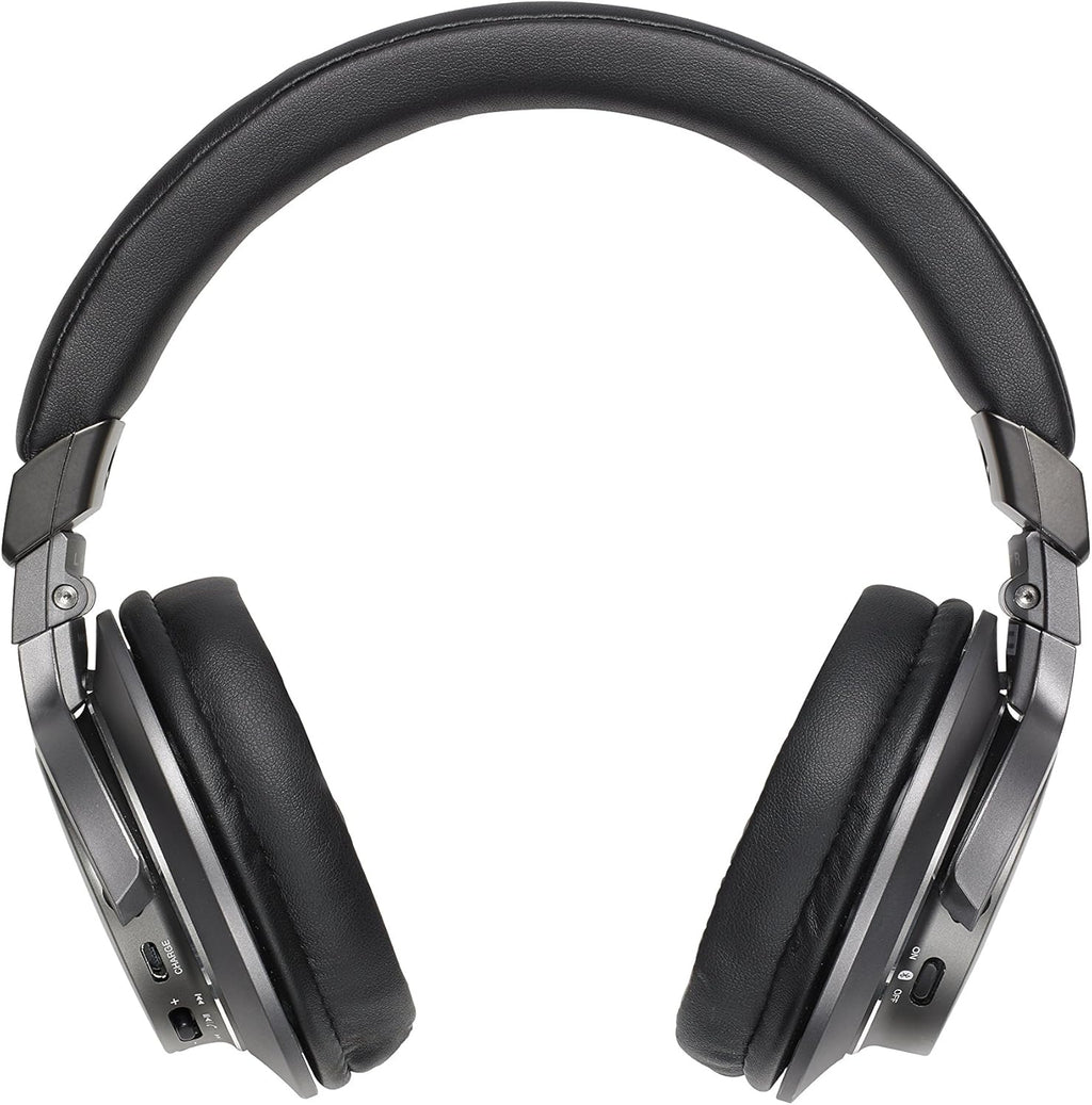 Black Bluetooth Wireless Over-Ear Headphones with Mic K945074