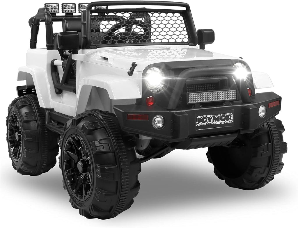 12V Kids Electric Ride on Truck with Parental Remote Control, Blue Q983