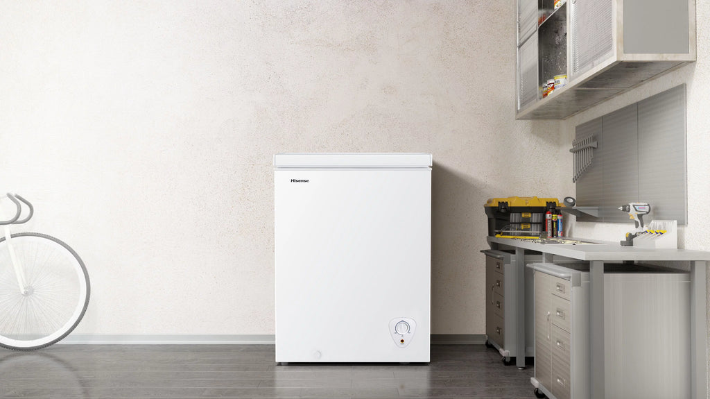 White 5 Cu ft Chest Freezer W1582