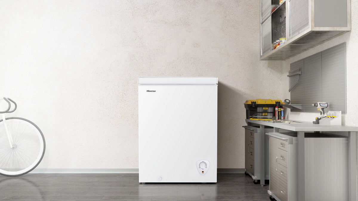 White 5 Cu ft Chest Freezer W1582