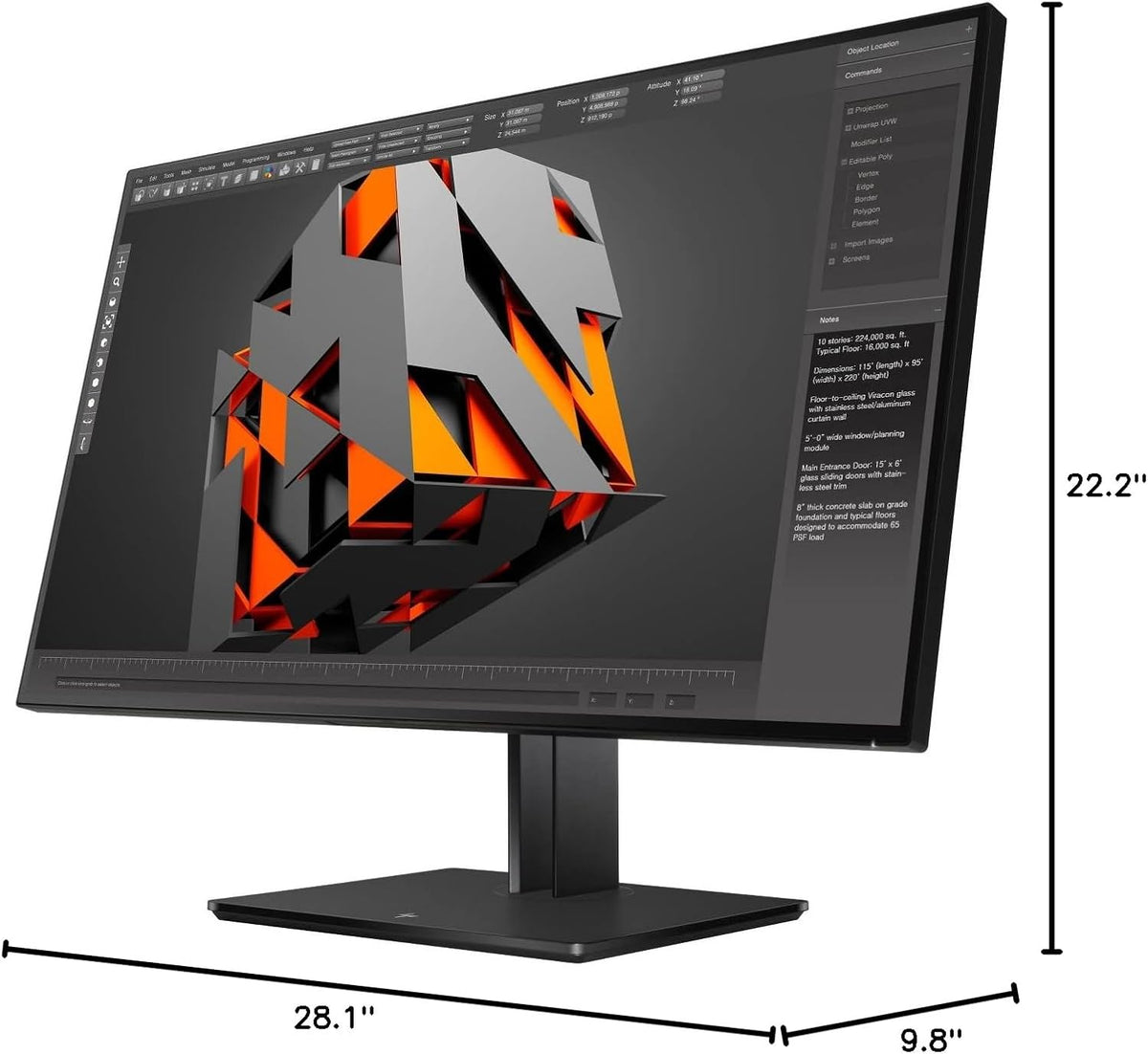 31.5 Inches 4K UHD WLED LCD Monitor I653514