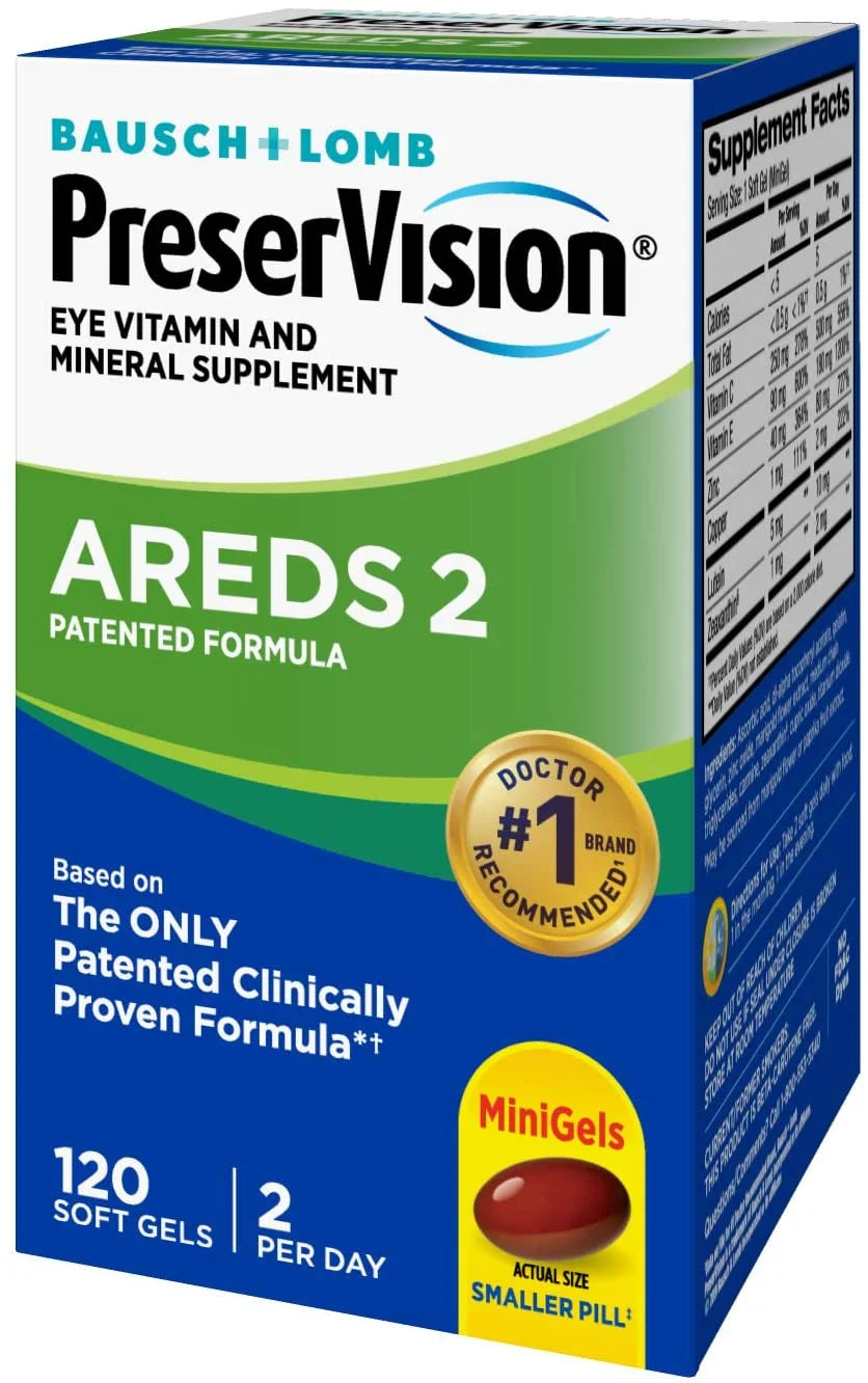 120 Count Soft Gels Vitamin & Mineral Supplement E76466
