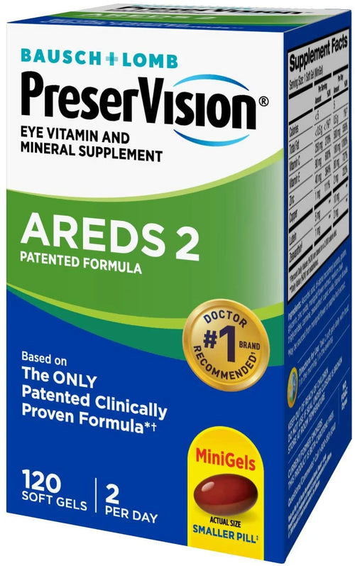 120 Count Soft Gels Vitamin & Mineral Supplement E76466