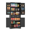 White 4 Door 1 Drawer Tall Storage Cabinet with Adjustable Shelves A6694