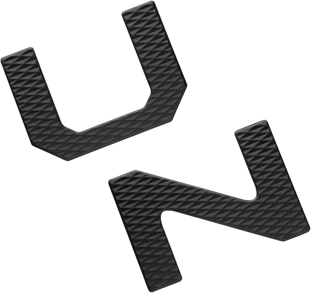 Chrome and Black Tailgate Letter Inserts X750