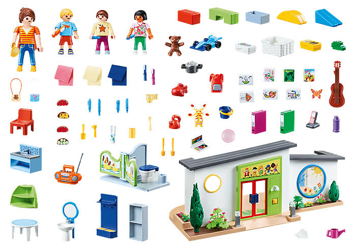 Rainbow Daycare Playset C7537