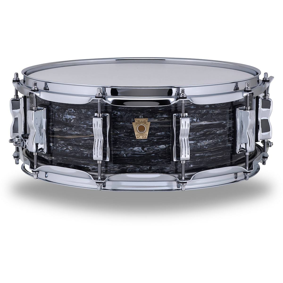 Vintage Black Oyster 5 x 14 inch Maple Snare Drum U19036